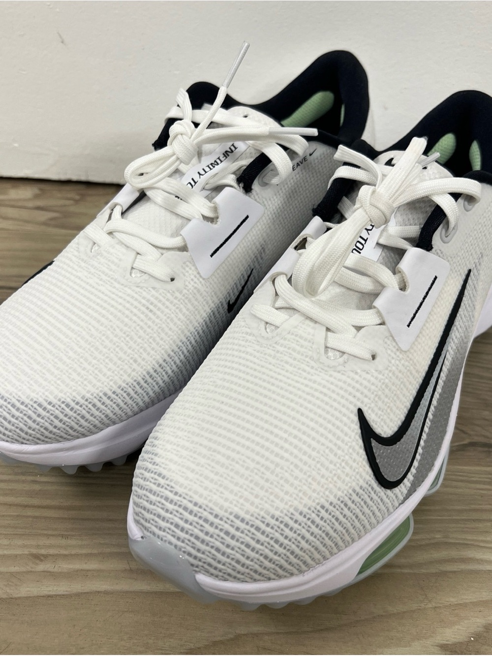 Nike Air Zoom Infinity Tour Golf Shoes White Men’s Size 7 Wide FD0218-100 NWOB
